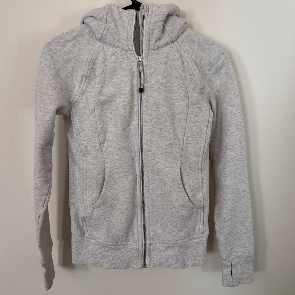 Lululemon Athletica Gray Zip-Up Hoodie